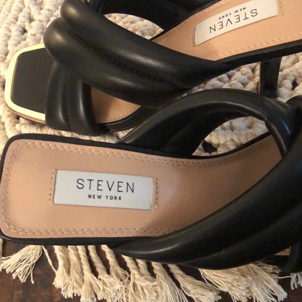 Steven By Steve Madden Imara Square Toe Heels Siz… - image 6